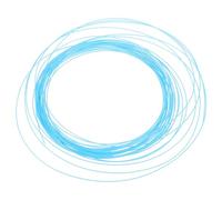 PRETYZOOM Ligne de Remplacement pour Raquette de Badminton Nylon Haute Élasticité et Stable pour Entraînement et Usage Intensif Couleur Bleu