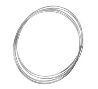 PRETYZOOM Lot de 10 Anneaux Métalliques pour Loisirs Créatifs Cercles Ronds en Fil de Fer Galvanisé 30 CM Diamètre 28 MM Épaisseur Anneaux Métalliques pour Couronnes Attrape-Rêves
