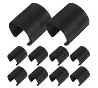 PRETYZOOM Lot de 10 Clips de Poteau de Balisage en ABS Robustes pour Drapeaux de Coin de Terrain de Football Accessoires d'Entraînement Polyvalents pour Poteaux d'Agilité Usage Intérieur