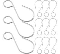 PRETYZOOM Lot de 100 Crochets pour Coussin De Siège Housse D'Appui-Tête Cintre en S Galvanisé