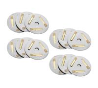 PRETYZOOM Lot de 12 Pièces de Rechange pour Bouilloire à Thé en Acier Inoxydable Puces Sonores Universelles pour Couvercle de Bouilloire Sifflets de Sécurité Mélodieux pour Usage