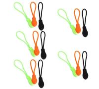 PRETYZOOM Lot de 15 Tirettes de Fermeture Éclair 15 Pcs Cordon de Maintien en Plastique Solide pour Vêtements, Paquet et Bagages, Extracteur de Zip Pratique et Polyvalent