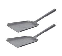 PRETYZOOM Lot De 2 À Charbon Pour Cuisine Nettoyage Des Cendres Balayage Jardinage Robuste Seau À Cendres Pelle À Poussière Barbecue Truelle Accessoires De Poêle Pelle