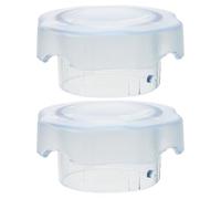 PRETYZOOM Lot de 2 Couvercles de Rechange Hermétiques pour Blender Pro7500 64 Oz, Plastique Robuste Anti-fuite, Compatible Bol Mixeur, Accessoire Pratique Cuisine
