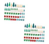 PRETYZOOM Lot De 2 Guirlandes Décoratives pour Sapins De Noël Artisanaux Décorations Naturelles Et Fraîches pour La Maison Faciles À Utiliser pour Un Noël Joyeux