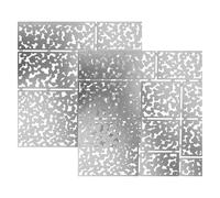 PRETYZOOM Lot de 2 Pochoirs Camouflage en Acier Inoxydable Réutilisables et Lavables pour Peinture en Aérosol Motifs Précis pour Kit de Peinture DIY et Modélisme Militaire