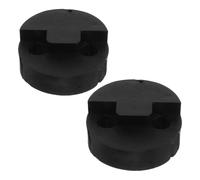 PRETYZOOM Lot de 2 Sourdines Noires pour Violon Accessoires Silencieux pour Pratique Muette Compatibles Petits et Grands Violons Installation Rapide Amortisseurs Efficaces pour