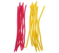 PRETYZOOM Lot de 20 Bigoudis en Silicone Souple pour Permanente Taille Large Couleurs Jaune et Rose Bigoudis Non Abrasifs pour Cheveux Longs et Courts Coiffure sans Chaleur Kit Boucles
