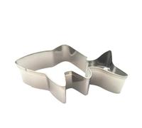 PRETYZOOM Lot De 3 Emporte-pièces En Forme De Poisson En Acier Inoxydable Pour Petites Pâtisseries Et Petits Biscuits