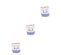 PRETYZOOM Lot De 3 Organiseurs Muraux Pour Étagères De Placard De Rangement Pour Lunettes Télécommande Et Porte-clés