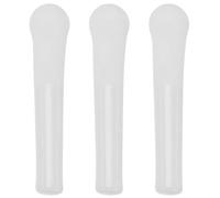 PRETYZOOM Lot de 3 pilons mortor pour rideaux - Pilon en molcajete de médecine pour assaisonnement, pilon, hachoir à ail, mélangeur manuel à la main pour choucroute, pilon blanc
