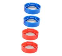 PRETYZOOM Lot De 4 Accessoires pour Machine À Laver Filtres À Eau pour Machine À Laver Accessoires pour Valve D'Admission Tube D'Admission pour Lave-Linge Couvercle De Crépine