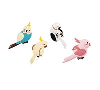 PRETYZOOM Lot de 4 Crochets Adhésifs en Pvc Décoratifs à Motifs D’animaux, Flexibles et Réutilisables, Taille Compacte, Cuisine, Salle de Bain et Rangement Mural Polyvalent