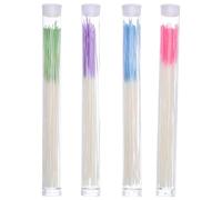 PRETYZOOM Lot de 4 Tubes de pour Nettoyage des Trous de Piercing D’Oreille 60 Pièces par Tube de Nettoyage Anti-Obstruction Neutralisant les Odeurs Soins Post-Perçage pour Conduit