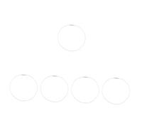 PRETYZOOM Lot De 5 Joints Détanchéité Pour Porte De Machine À Laver Pince À Ressort En Acier Inoxydable