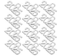 PRETYZOOM Lot de 50 Breloques Chiffres 2025 en Alliage Vintage, Mini Pendentifs Décoratifs pour Création de Bijoux, Colliers et Bracelets Faits la Main, Accessoires Nouvel An et Remise