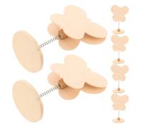 PRETYZOOM Lot de 6 Porte-Cartes de Table Peints la Main, Supports Photo à Pince Décoratifs DIY pour Mariage, Porte-Noms Miniatures Pratiques pour Cartes de Table et Marque-Places