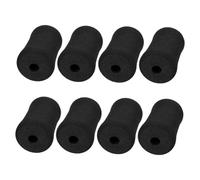 PRETYZOOM Lot de 8 Manchons en Mousse pour Banc de Musculation Abdominaux Accessoires de Rouleau Rembourrés Coussinets de Rechange pour Extension des Jambes Équipement de Gym Confortable