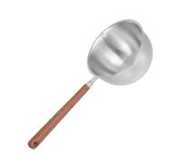 PRETYZOOM Louche Inox à Double Bec Verseur avec Long Manche Ergonomique Cuillère Fonctionnelle Inclinée pour Servir Sauces et Jus sans Éclaboussures Acier Inoxydable pour Cuisine
