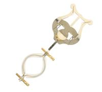 PRETYZOOM Lyre Porte-partitions Marche Clarinette et Hautbois Dorée Clip Musique Portable pour Fanfare Fixation Robuste et Élégante