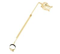 PRETYZOOM Lyre pour Flûte en Fer Portable et Conviviale, Support de Musique Pratique pour Performances Live et Séances D'entraînement