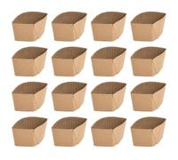 PRETYZOOM Manchons pour Gobelets en Carton 50pcs, Protection Antidérapante et Décorative, Usage Extérieur pour Coffee Shop et Restaurant, Calibre 90, Couleur Kaki
