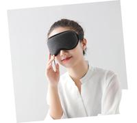 PRETYZOOM Masque de Sommeil USB à Vapeur avec Coussinets Chauds pour Yeux Fatigués Masque Nuit Occultant Unisexe pour Soulager Troubles du Sommeil Sécheresse Oculaire Gris Londres