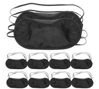 PRETYZOOM Masque pour Dormir Femme en Polyester Respirant et Confortable, Lot de 10 Pièces, Cache-œil Voyage Détente en Extérieur