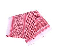 PRETYZOOM Mens Couverture Châles Écharpe Arabie Foulard Rouge Et Blanc Arabe Shemagh Foulard Saoudien Couvre-Chef