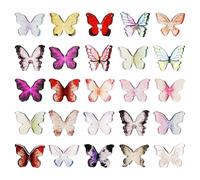 PRETYZOOM Mini Décorations en Résine 50 Pièces pour Nail Art et Créations DIY Figurines Colorées pour Bouquets et Décorations de Gâteaux