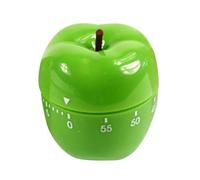 PRETYZOOM Minuterie De Cuisine Mécanique Forme De Fruit Compte à Rebours pour Maison Rappel De Cuisson Manuel Vert