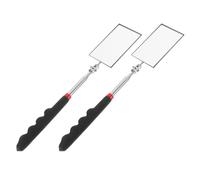 PRETYZOOM Miroirs d'Inspection Extensibles 2 Pièces pour Détection sous Véhicule et Entretien Mécanique Miroir Rectangulaire