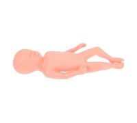 PRETYZOOM Modèle Fœtal De -Né Modèle De Fœtus Modèle D'Entraînement Modèle D'Embryon Modèle De Soins Du Cordon Ombilical Aide À La Formation En Plastique Pvc Rose