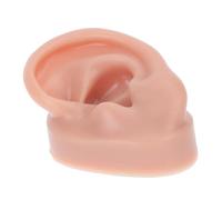 PRETYZOOM Modèle Oreille Silicone Souple pour Piercing Pratique et Résistant Outil Pédagogique Médical Réaliste Oreille Gauche