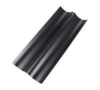 PRETYZOOM Moule à Pain Non Adhésif Inoxydable Slots Pour Baguettes Accessoire De Cuisson Pratique Pour Maison Et Restaurant Noir