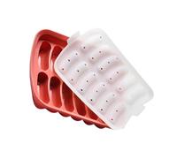 PRETYZOOM Moule à Saucisses Silicone Rouge Cavités Antiadhésif pour Flexible Haute Température Pour Cuisson Vapeur et Four Création Facile de Snacks et Desserts Maison