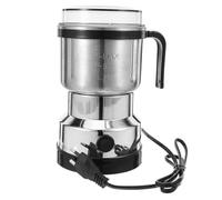PRETYZOOM Moulin à Café Électrique en Acier Inoxydable 500 Ml Broyeur Multifonction Silencieux 3 Lames 6 Dents Brosse et Cuillère Inclus Portable Cuisine Voyage et Épices