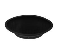PRETYZOOM Noir Moule à Gâteau en Silicone Réutilisable, de Ballon de Rugby, Facile à Démouler, pour Fêtes Familiales et Pâtisserie Sportive