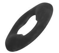 PRETYZOOM Oreiller de Massage Facial en Silicone Doux Noir pour Lits de Beauté et Salons Spa, Coussin Ergonomique Facile à Nettoyer, Confort Imitant la Peau Humaine