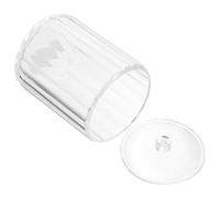PRETYZOOM Organisateurs De Cotons-tiges Petites Boîtes De Rangement pour Cotons-tiges Support en Acrylique pour -s pour Maquillage Et -Dents