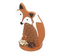 PRETYZOOM Ornement Animal Bois Décoration Adorable De Renard Peluche pour Fête Et Maison Accessoire Et Amusant pour Événements Spéciaux