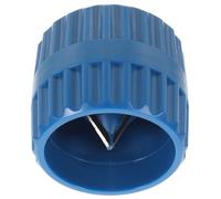 PRETYZOOM Outil Ébavurage pour Tubes en Cuivre Conception Polyvalente en Abs Bleu pour Suppression des Bavures Intérieures et Extérieures