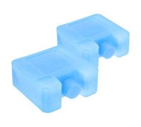 PRETYZOOM Pack de Congélation Réutilisable 2pcs en PE Bleu pour Lunchbox et Fête, Blocs de Glace Élégants et Faciles à Transporter, Prolongeant la Durée de Refroidissement