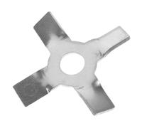 PRETYZOOM Pale de Mélange en Acier Inoxydable Croisée pour Laboratoire, Agitateur Dispersion Améliorée des Particules, Outil de Brassage Argenté pour Expériences Scientifiques