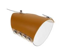 PRETYZOOM Palette De Mélange Maquillage Multifonction Taille Moyenne Métal Jaune Pour Professionnels Et Amateurs Nail Art Et Maquillage Usage Personnel Protège-mains Jetable