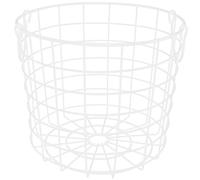 PRETYZOOM Panier à Divers Articles En Fil De Fer Blanc Moyen, Métal Robuste, Design Vintage Fonctionnel, Rangement Maison, Corbeille Stable Pour Fruits Et Légumes,