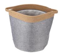 PRETYZOOM Panier à Linge Laver Le Linge Corbeille Lave-vaisselle Filets Poubelle De Cuisine Double Conteneurs Séchage Seau De Rangement Pour Le Linge Organisation Tu Corde De Coton Khaki