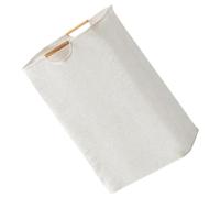 PRETYZOOM Panier à Linge Pliable Grand En Tissu Solide Multifonctionnel Pour Dortoir Maison Rangement Vêtements Et Jouets Organisateur Pratique Beige Crème