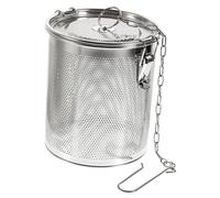 PRETYZOOM Panier Épices Inox Pour Cuisson Et Bouillons Passoire Finement Maillée Avec Chaîne Amovible Filtre Polyvalent Pour Soupes Et Braisés