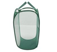 PRETYZOOM Panière à Linge Pliable Et Multifonctionnelle Panier De Rangement Portable Pour Adultes Pour Chambre Salle De Bain Et Dortoir Capacité Mesh Vert